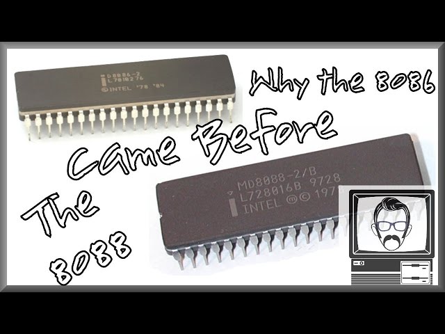 8088 & 8086 CPUs... Why 16 bit Came Before 8 bit [Byte Size] | Nostalgia Nerd