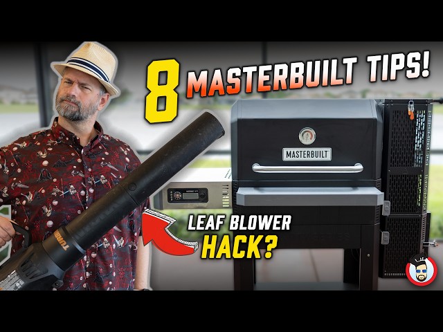 8 Masterbuilt Gravity Series Tips I Use EVERY Time (The Leaf Blower Hack!)