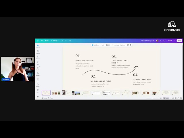 AI Systems Show & Tell | Claude Code OS, agentic AI, client onboarding automation