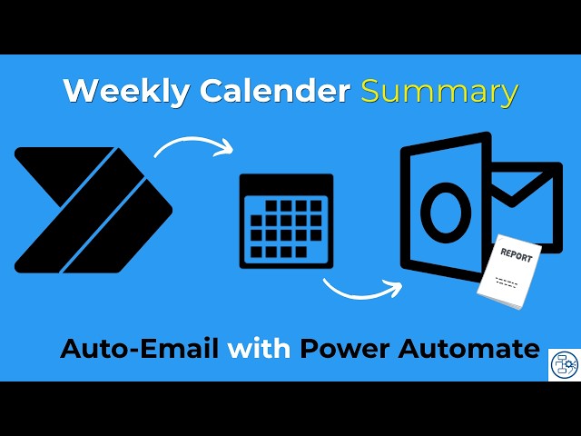 Send a Weekly Calendar Summary Email Per Day Automatically with Power Automate