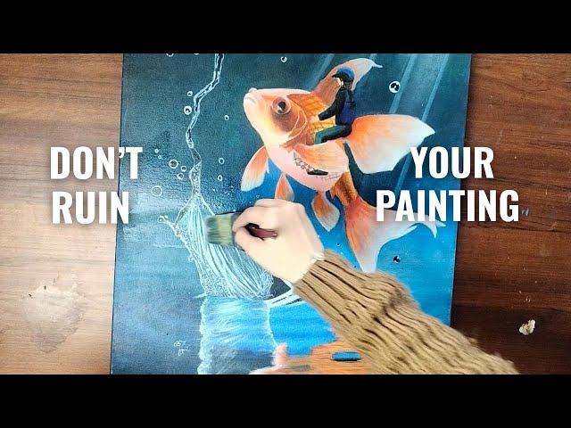 WAIT… Before Varnishing a Painting | Gloss Varnish Tips Artists Must Know