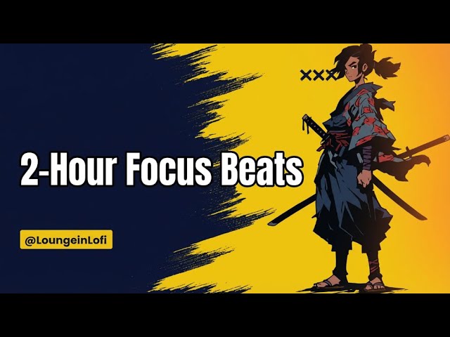 Chillhop Anime Samurai Girl Lofi 🌙⚔️  2 Hours of Smooth Beats for Deep Focus & Study