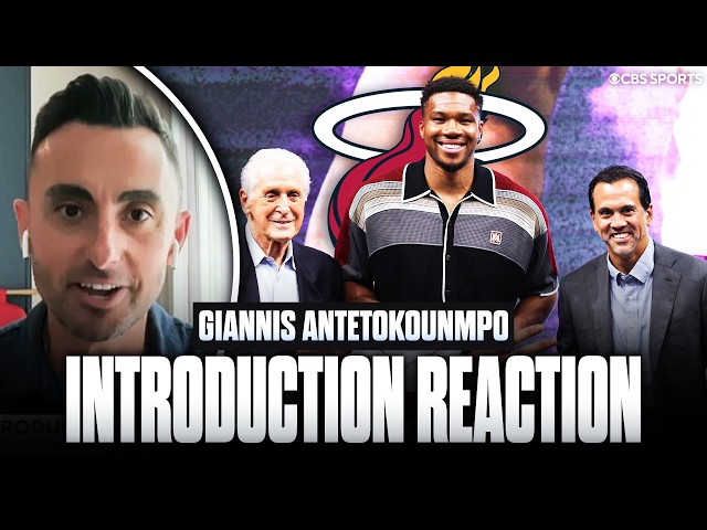NBA analyst reacts to Giannis Antetokounmpo's introduction with the Miami Heat & MORE 🚨 ✅