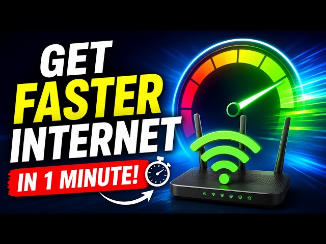 How to get faster internet on windows 10/11