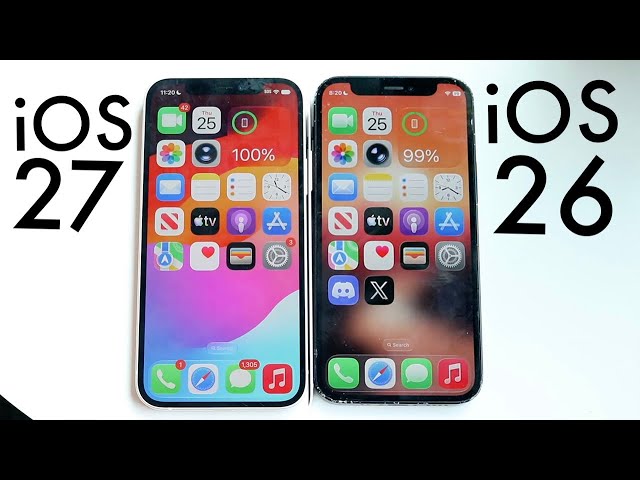 iPhone 12: iOS 27 Vs iOS 26 App Opening Speed Test!