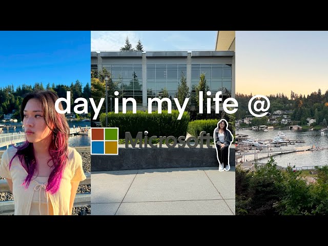 Day in my life as a SWE intern @ Microsoft