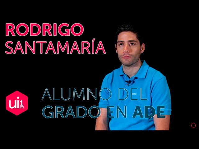Las #ExperienciasUi1 de Rodrigo Santamaría en ADE