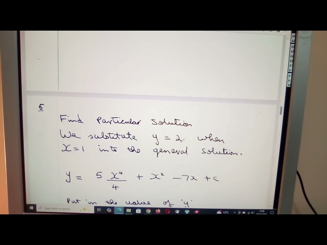 Basic differential equations