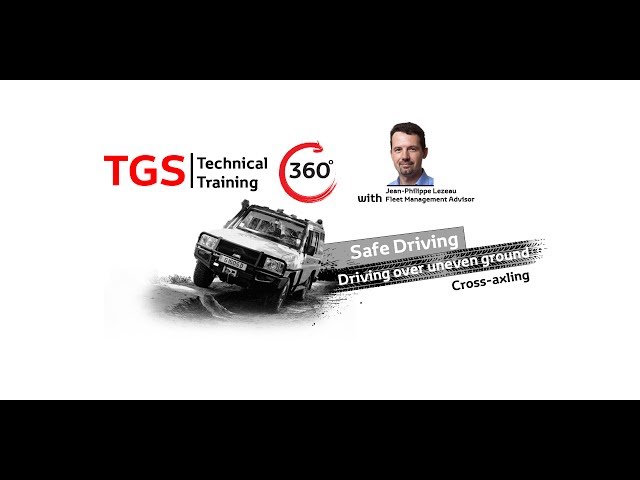 360 Technical Training  - Crossing uneven ground (Cross-axling)