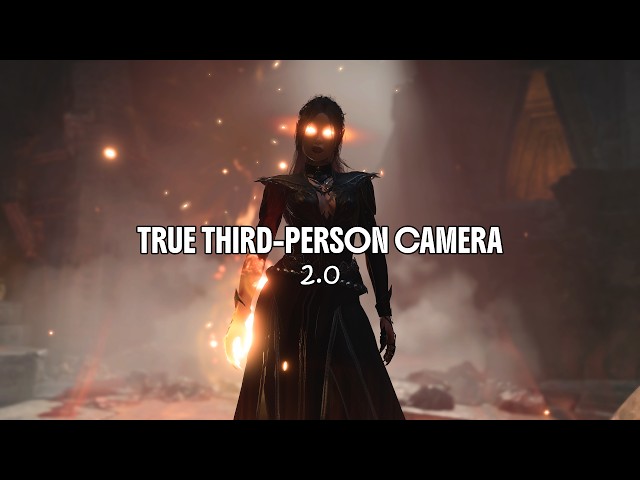 True Third Person Camera v2.0 - Immersive Close Combat, Custom Presets and More