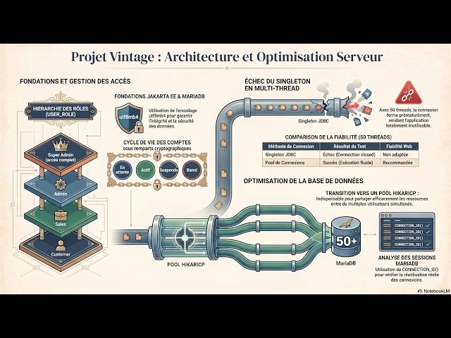 🚀 Java JDBC : Test de Charge HikariCP avec 50 Threads et MariaDB
