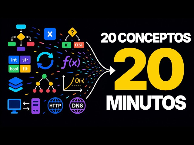 +20 CONCEPTOS de PROGRAMACIÓN en 20 minutos.