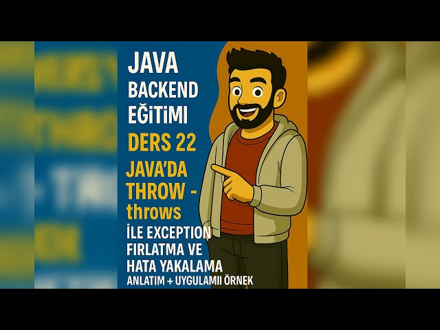 Java’da throw ve throws nedir? | Exception Handling farkları + uygulamalı örnek