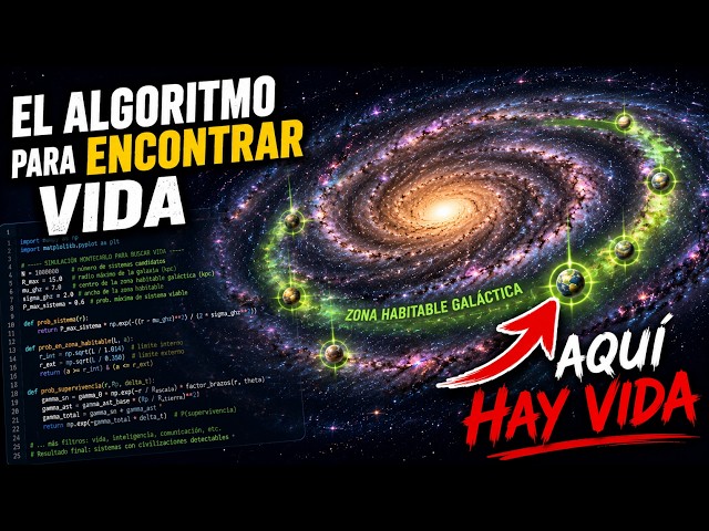 Un algoritmo para encontar vida en la Galaxia (y no es la fórmula de Drake)