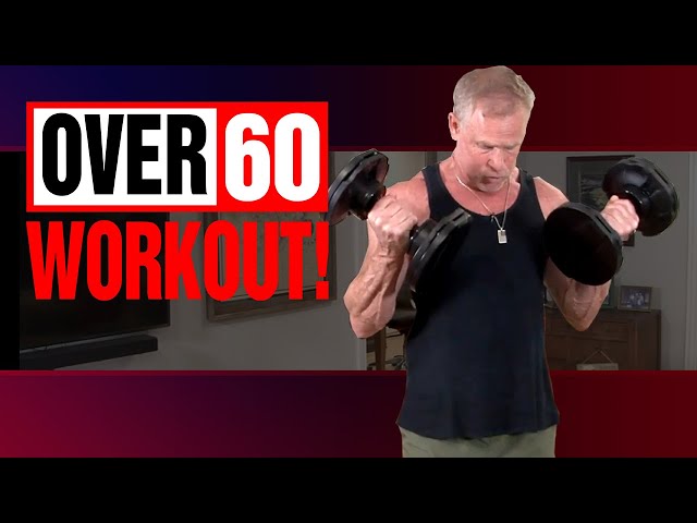 FULL BODY 15 Minute Workout For Men Over 60 (AT HOME WORKOUT!)