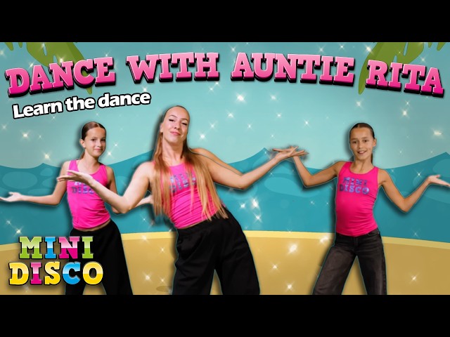 Dance With Auntie Rita 💃 | Learn the Dance | Minidisco