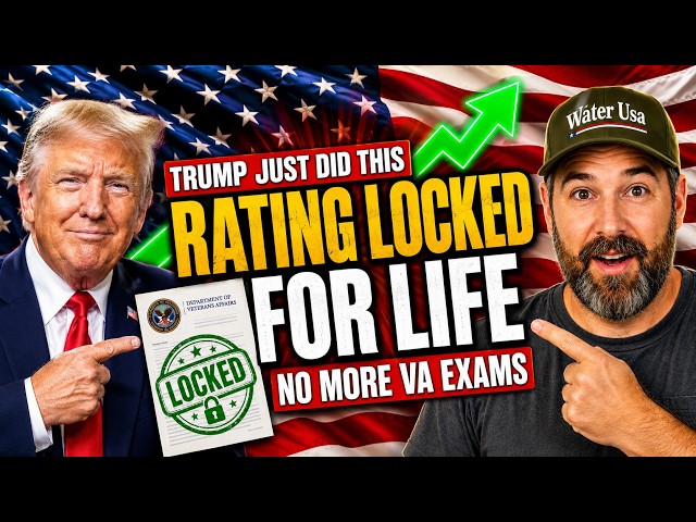 Breaking News for Veterans - VA's New Press Release Reveals the Move That Locks Your Rating for Life
