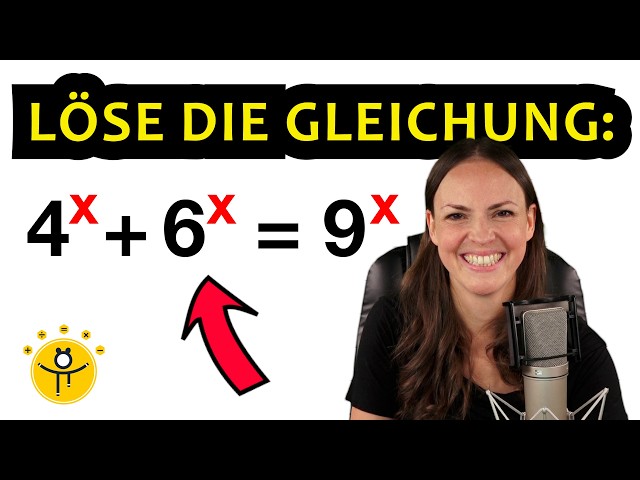 Exponentialgleichungen mit Substitution lösen