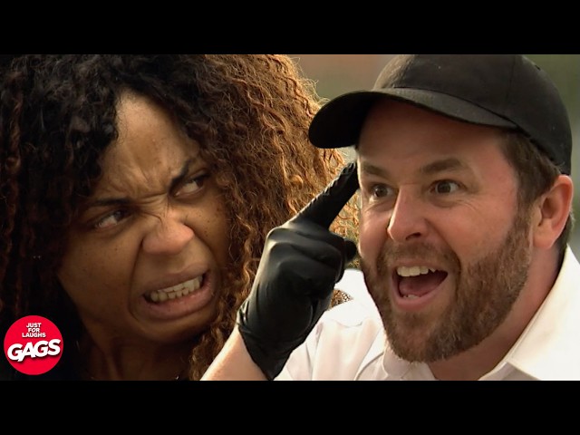 He called her crazy in public | Just For Laughs Gags