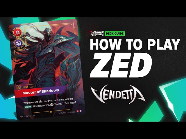 I was SAVING This Zed Riftbound Deck for a Tournament | Zed First 40