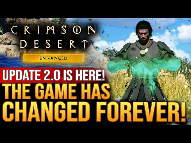 Crimson Desert Update 2.0 Just Changed The Game Forever!  NG+, Skill Rework and Story Updates!