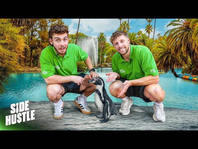 W2S & GEORGE CLARKEY BECOME ZOOKEEPERS - Side Hustle [Full Episode]