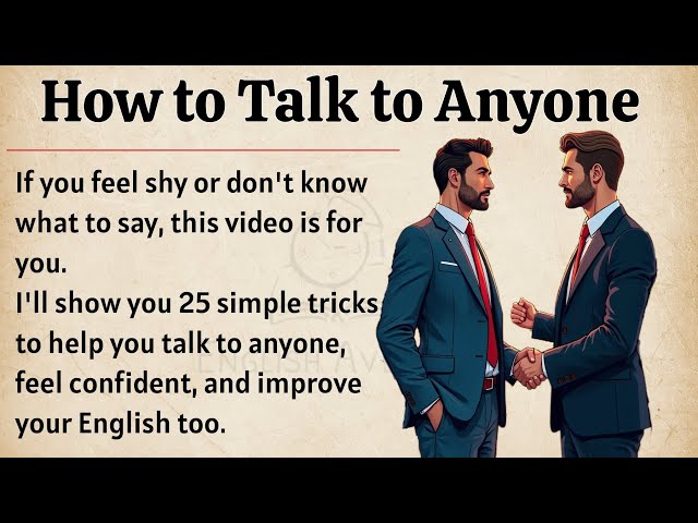 How to Talk to Anyone Book Summary 📖 || Graded Reader || Improve Your English Fluency ✅️|| Audiobook