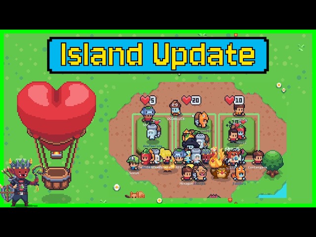 Mysterious Floating Island update in Sunflower Land