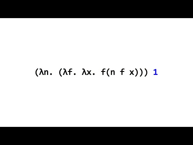 Lambda Calculus Animation with Manim