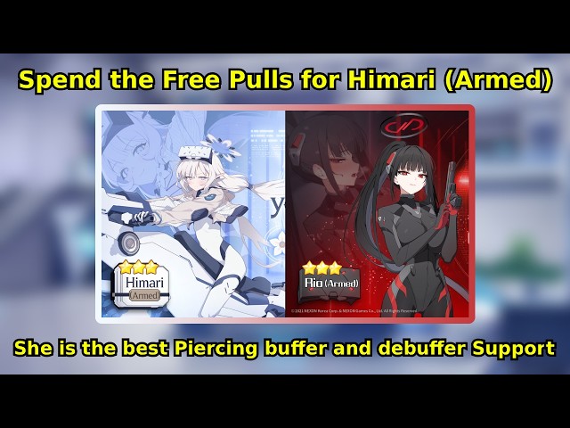 [Blue Archive] You probably better to spend that free 100 pulls for Himari (Armed)