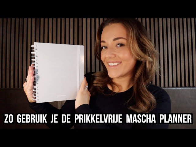 How to use the stimulus-free Mascha Planner | Beautygloss