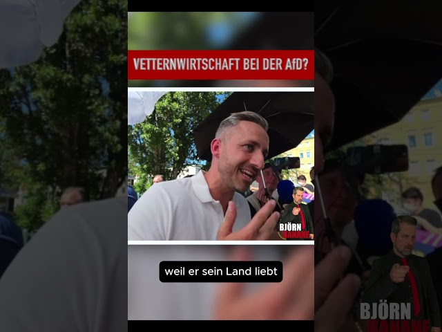 NEPOTISM IN THE AfD? #björnbanane #alternativemedia #afd #straighttalk #plainlanguage #news