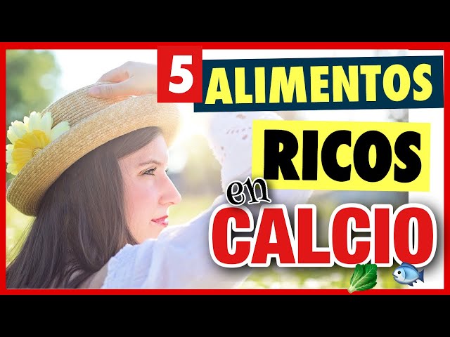✅ 5 FOODS ➡️ RICH IN CALCIUM [actually 6]