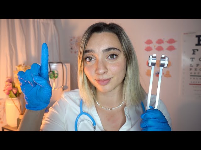 pov:ESAME DEI NERVI CRANICI | Roleplay Medico ASMR (sub eng)
