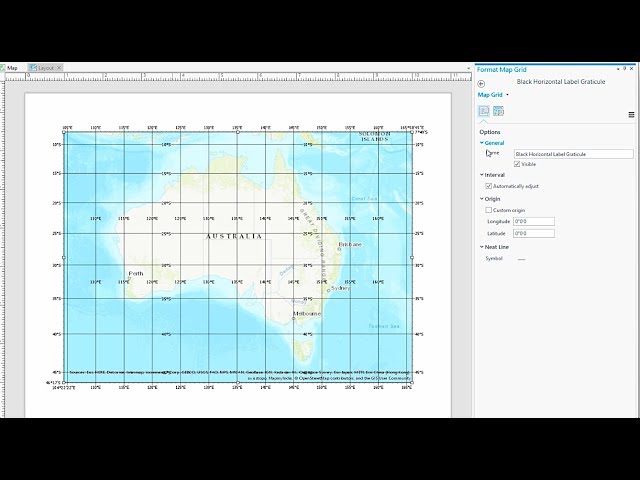 Work with a grid in ArcGIS Pro