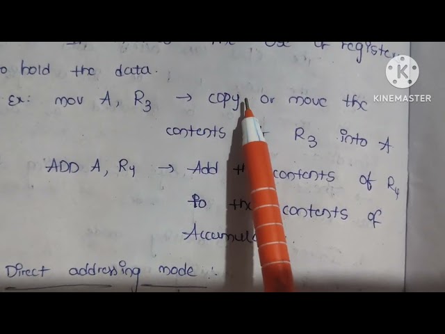 Explaining 8051 Microcontroller Addressing Modes || Microcontrollers and Applications