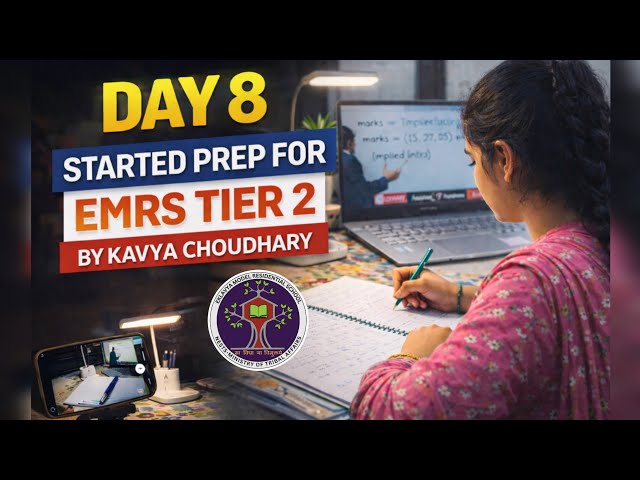 DAY 8 🎯|| STARTED PREPARATION FOR EMRS TIER 2  EMRS TGT CS #emrstier2 #emrsresult #emrscutoff #tgtcs