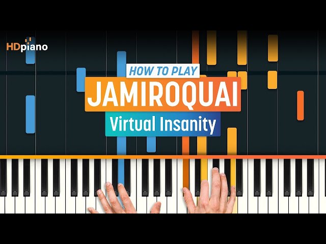 How to Play "Virtual Insanity" by Jamiroquai | HDpiano (Part 1) Piano Tutorial