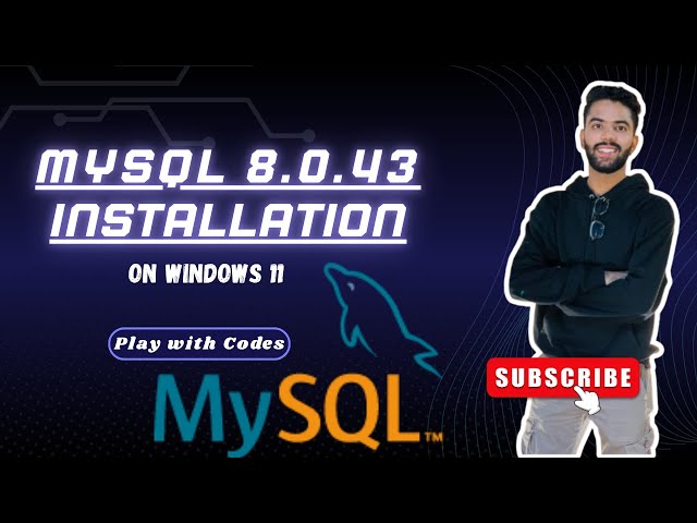 How to Install MySql WorkBench latest version on windows 11