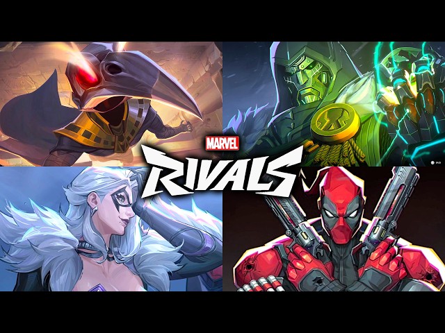 Marvel Rivals Season 9 - All Map Intros & Victory Cutscenes (4K 60FPS)