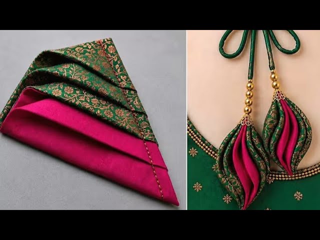 New and trending blouse latkan designkapde se Latkan Banane ka TarikaLatkan Design Latkan 2026
