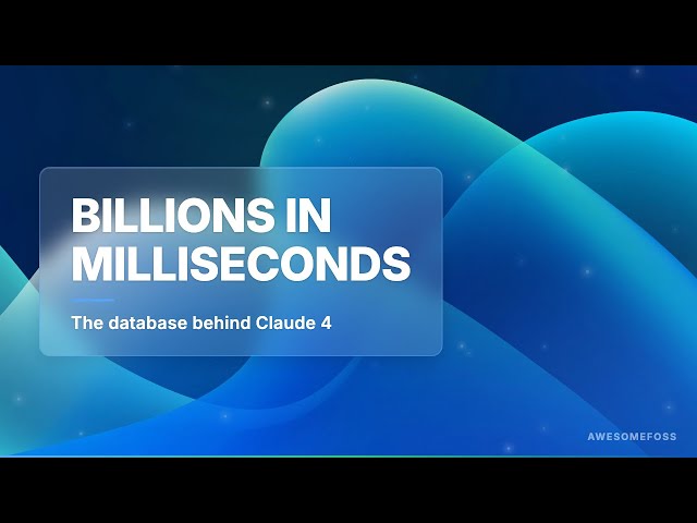 ClickHouse: 100x Faster Analytics, Free and Open Source