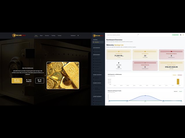 How to Use AI to Build a Gold Vault & Physical Gold Shipping Platform | Part 2