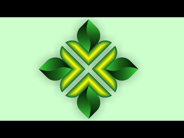 3D logo design in CorelDRAW | Easy logo design | Coreldraw tutorial | Graphic design