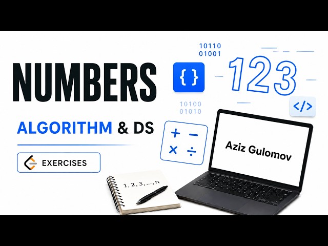 Numbers in Algorithm & DS #algorithm #datastructures #numbers