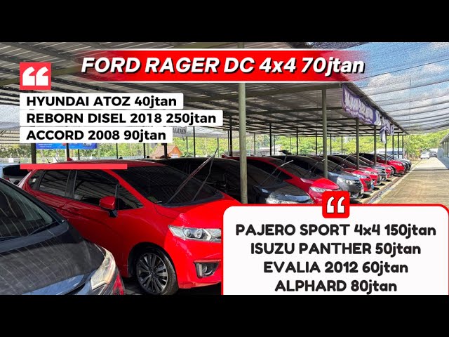 DOZENS OF UNITS READY AT LOW PRICES, PAJERO 4x4 FROM THE 150 MILLION RANGE CASH AT PRABU MOTOR