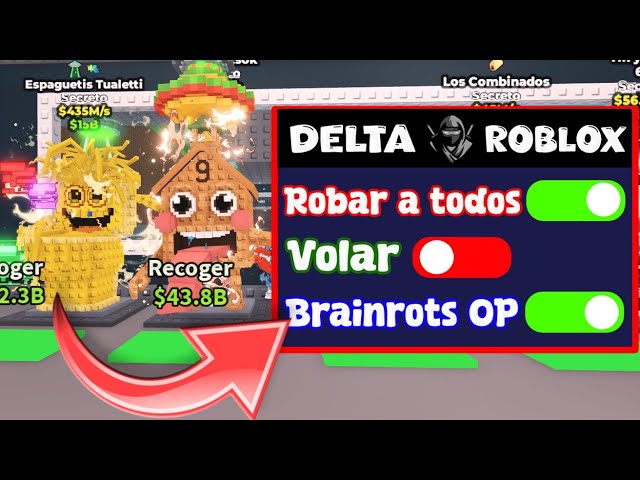 COMO USAR DELTA en STEAL A BRAINROT ROBLOX 