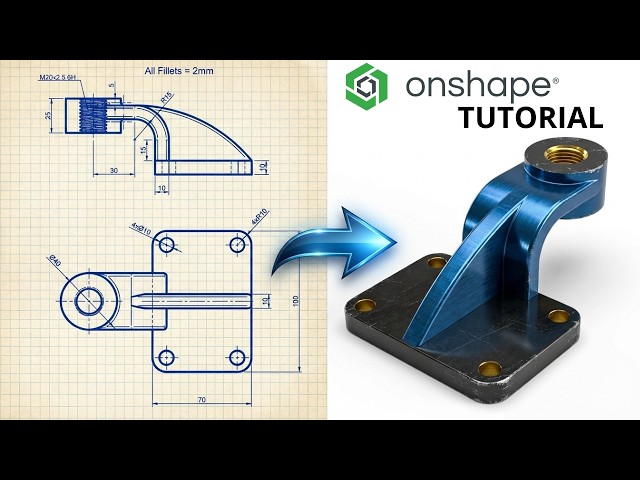 Onshape Tutorial How to use Rib