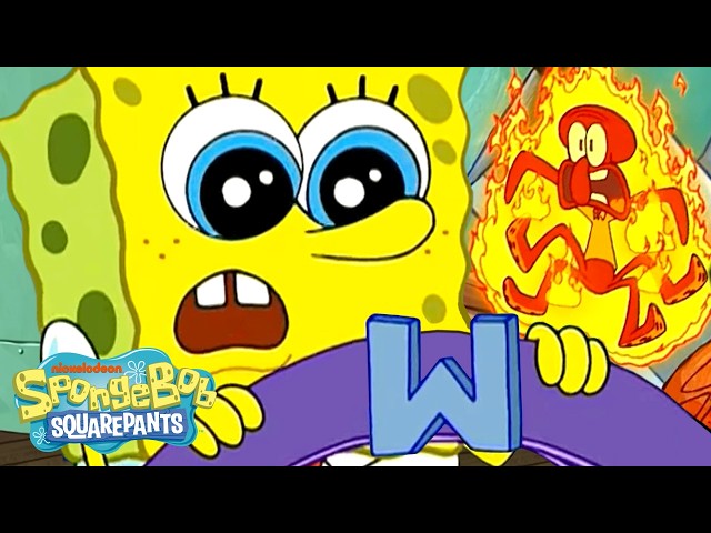 1 Hour of Every Time SpongeBob Characters Were HUGE! | SpongeBob