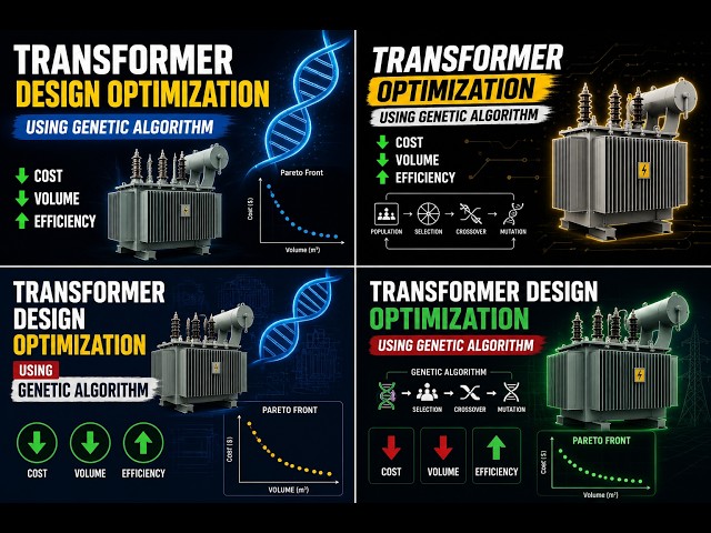Transformer Design Optimization Using Genetic Algorithm (GA)